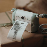 Appareil photo imprimante thermique enfants- vert