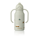 BOUTEILLE À IMPRIMÉ KIMMIE 250 ML Dove Blue / véhicules