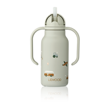 BOUTEILLE À IMPRIMÉ KIMMIE 250 ML Dove Blue / véhicules