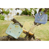 PANIER SAMANTHA AVEC BRELOQUES LIGHT PEPPERMINT