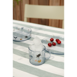 SET DE TABLE EN TRITAN IMPRIMÉ. SIVA SEA CREATURE / SANDY