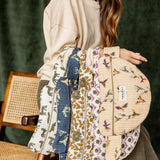 Big sac banane "Keli" Soleil - Bleu