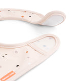 Bavoir velcro lot de 2 - ozzo - rose