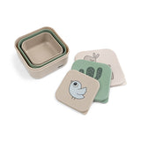 Boîte à goûter lot de 3 - lalee - sable mixte