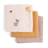 Lange lot de 3 - lalee - rose