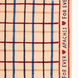 Petit foulard Manika - Cahier macadamia