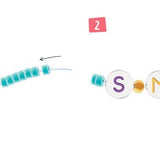 Ma collection de bracelets à message