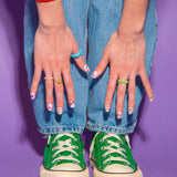 FLOWERS - NAIL ART STICKERS