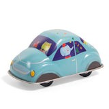 Nouvelle voiture à friction bleue - Les jouets métal