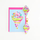 Porte-clés Glace