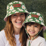 Bob fleurs Flower Power réversible- 6/12 mois