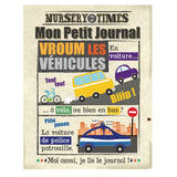 Mon premier journal tissu - Vroum les véhicules