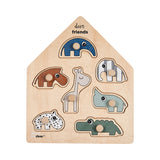 puzzle - deer friends - multicolore