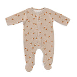 Pyjama 3m velours radis - Trois petits lapins