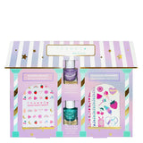 Coffret Vernis à l'Eau 2 x 5 ml + Stickers Ongles + Tatouages Éphémères