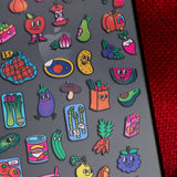 Planche de stickers - Market