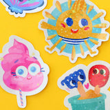 Stickers - Barbe à papa