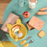 Set couverts silicone - Trois Petits Lapins