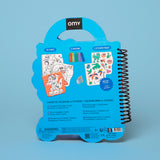 SUPER COLORING & STICKERS BOOK - DINO