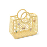 Panier de rangement avec Charms - Jaune