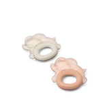 Lot de 2 anneaux de dentition rafraîchissants - Rita éléphant