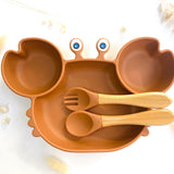 Set repas + couverts - Crabe ocre