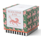 Bougie parfumée en céramique 226g - Cèdre noir et figuier
