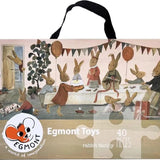 Puzzle famille de lapins- 40 pièces