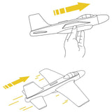 Avion planeur 17 cm
