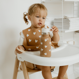 Bavoir Silicone - Caramel