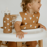 Bavoir Silicone - Caramel