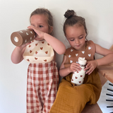 Bavoir Silicone - Caramel