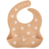 Bavoir Silicone - Nougat