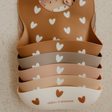 Bavoir Silicone - Caramel