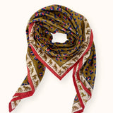 Grand Foulard - Félinda Fire 100x100