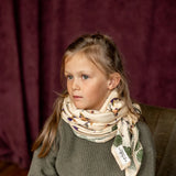 Grand foulard Latika - Cerisier kaki