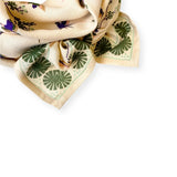 Grand foulard Latika - Cerisier kaki