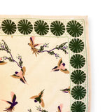 Grand foulard Latika - Cerisier kaki