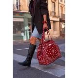 Cabas XXL Bandana rouge