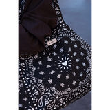 Cabas XXL Bandana noir