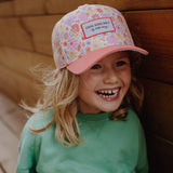 Casquette Retro Flowers - 2/5 ans