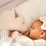 Coussin musical nuage blanc - Berceuse La boom