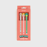 Lot de 3 stylos effaçables - Histoires memorables