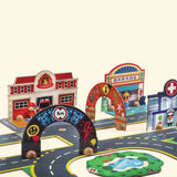 Puzzle'up Géant Ville 33 pcs - Crazy Motors