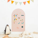Tableau magnétique Arche Beige Rosé