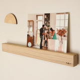 Etagère murale magnétique en bois - 30 cm