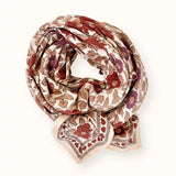 Grand foulard Latika - Coeur macadamia