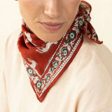 Petit foulard Latika - Bengale fire