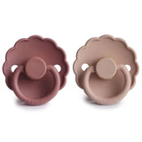 Tétines DAISY Latex - 2-Pack / Blush Woodchuck