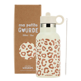 Gourde acier inox léopard